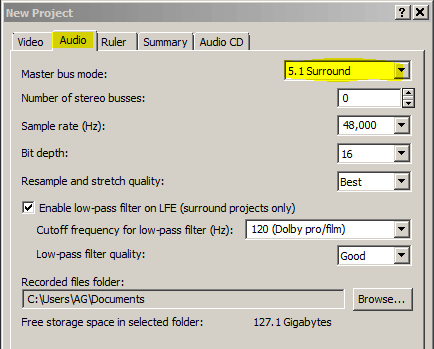 dolby 5.1 test file